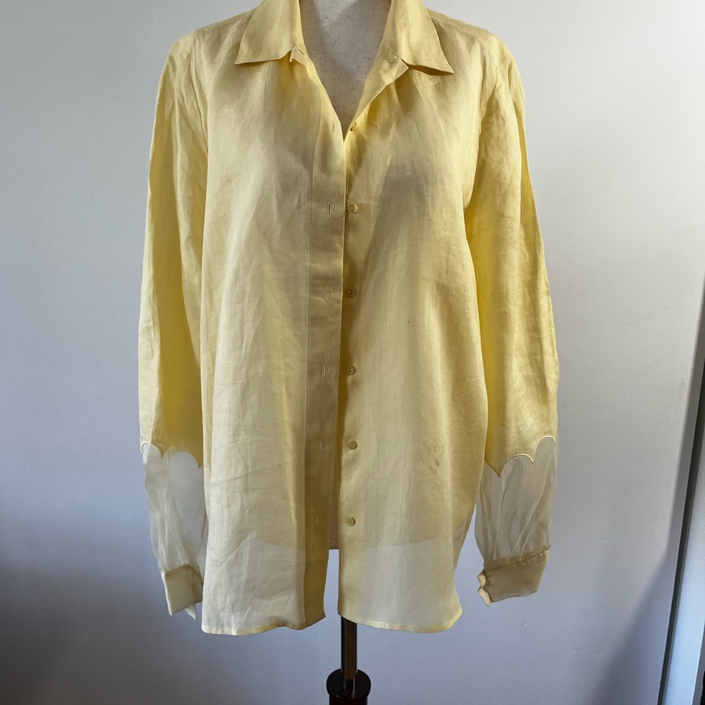 Chloe Yellow Blouse